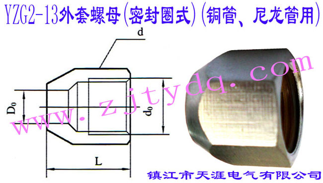 YZG2-13ĸ(ܷȦʽ)(~)Outer Liner Nut